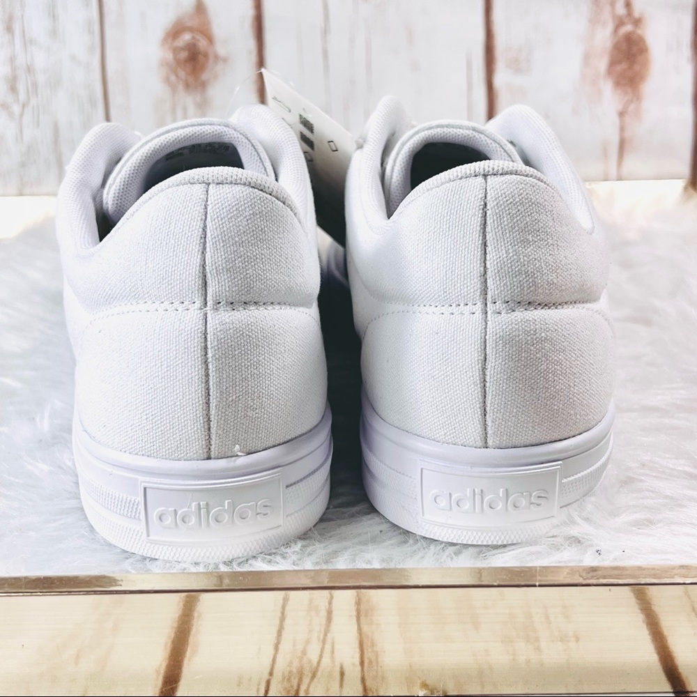 New Adidas Mens VS Set Canvas Skateboarding Shoes Sneakers - Picture 6 of 9